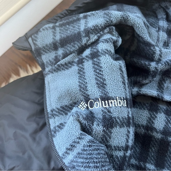 Columbia Reversible Winter Jacket Fleece Lined Size Small 8 - Picture 11 of 13